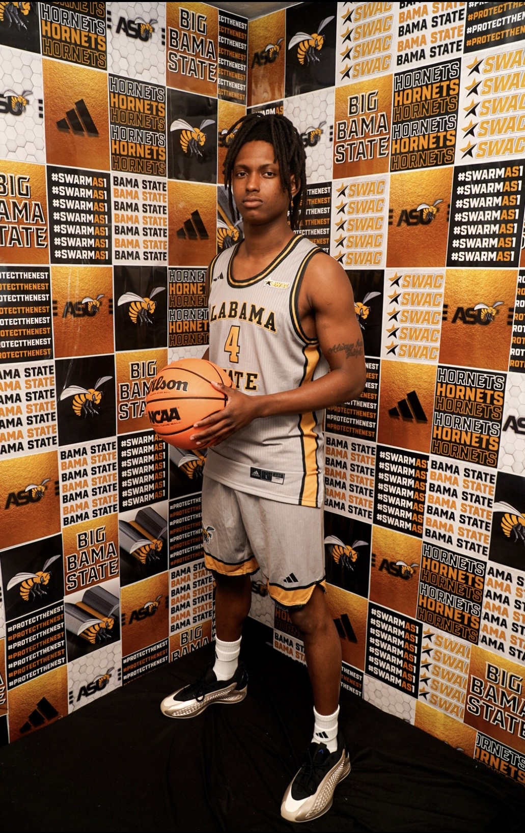 Carl Powell III after a successful season at Harford Community College